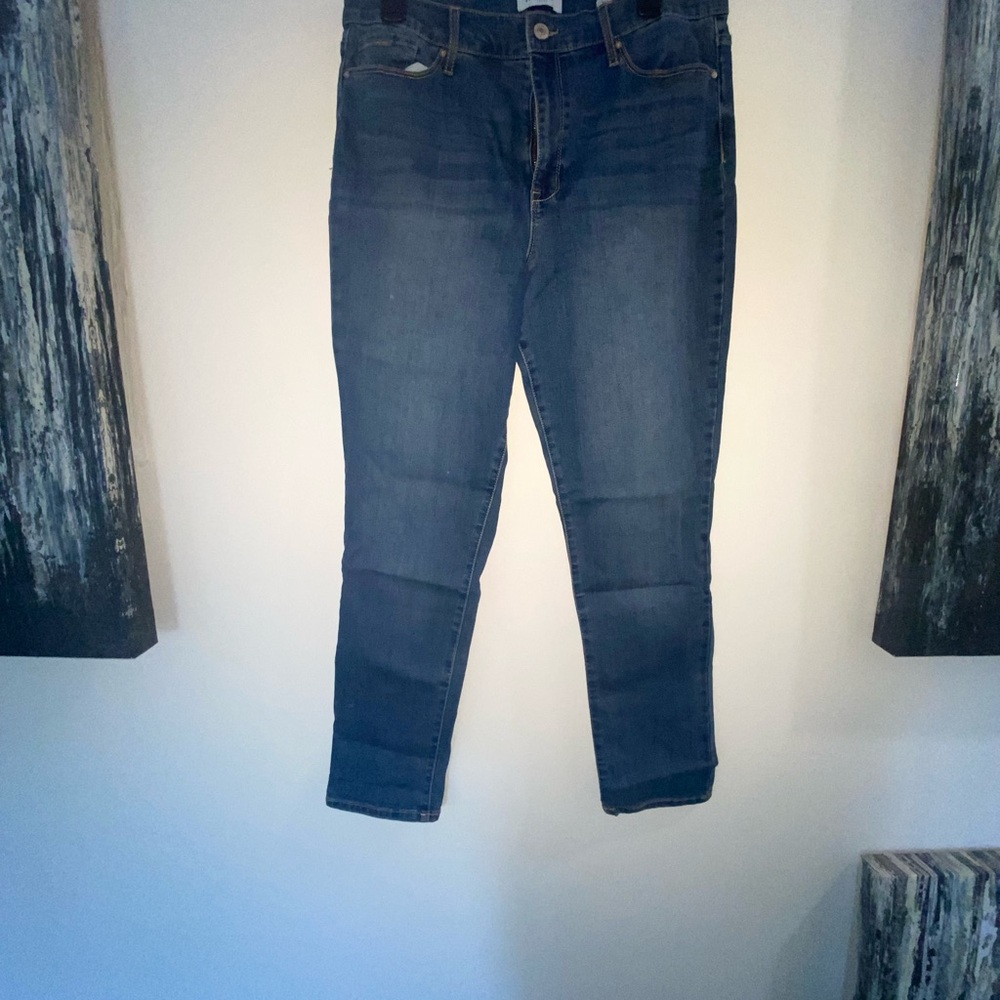 NWOT Nine West‎ Blue Jeans capri Medium-Wash Denim
